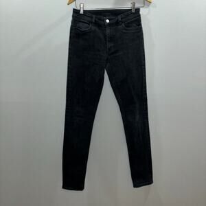 Vintage Prada Black Cotton Denim Jeans | Prada Milano Italy Size 28